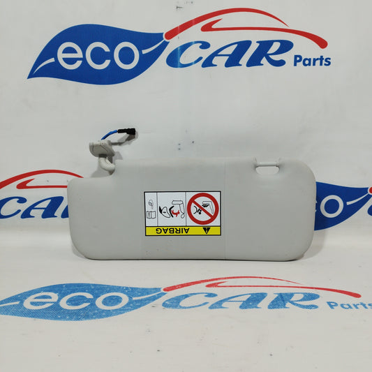 Graue rechte Sonnenblende mit Beleuchtung Fiat 500x 2014 ecoAC1347