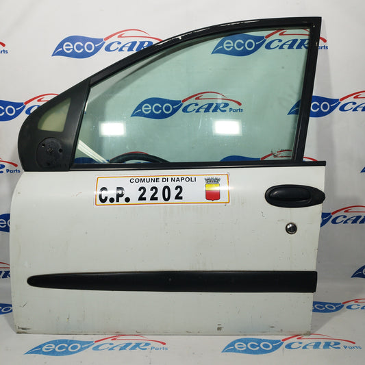Weiße vordere linke Tür Fiat Multipla 2008 ecoAC1422