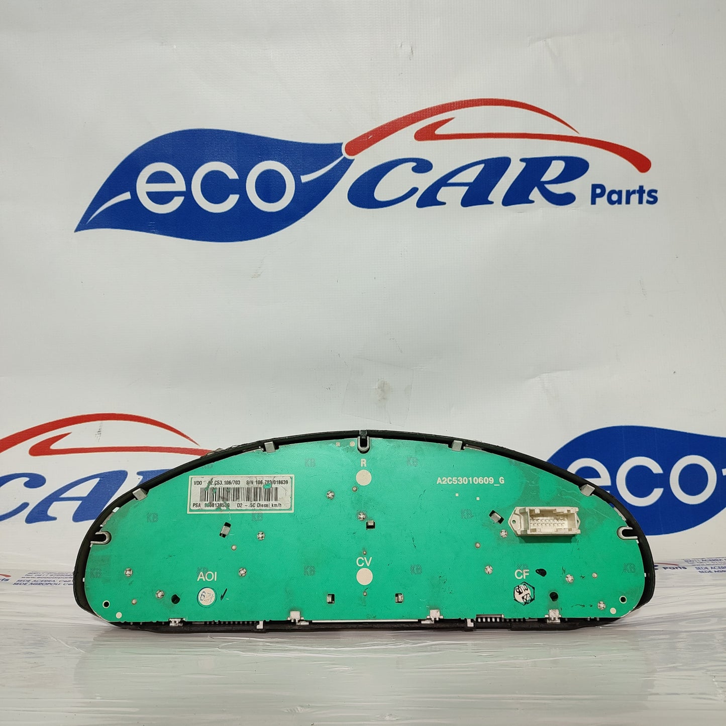 Instrumententafel Peugeot 407 2.0 HDI 2005 Code A2c53106703 ecoAG811