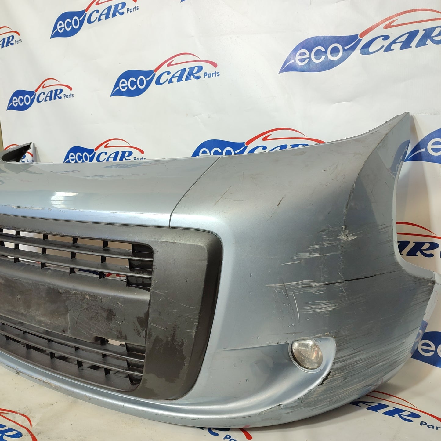 Light blue front bumper Fiat Qubo 2010 ecoAG815