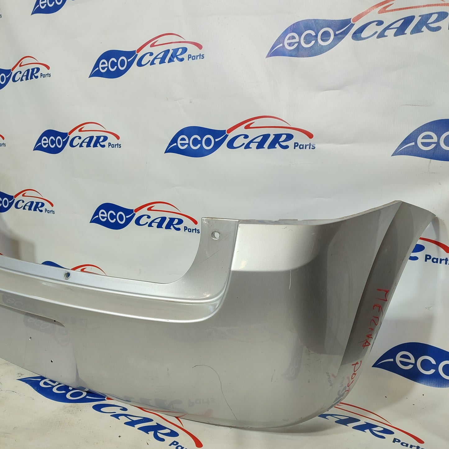 Silbergraue Heckstoßstange Opel Meriva 2004 ecoAG816