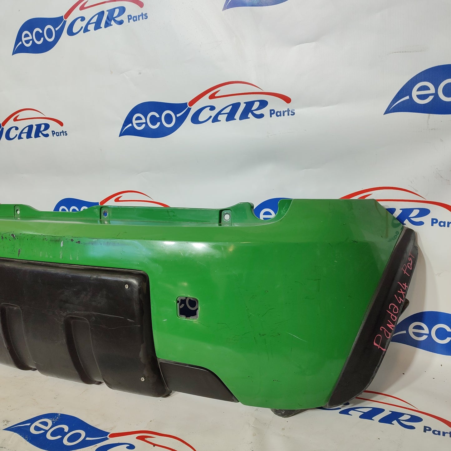 Paraurti posteriore verde Fiat Panda 4x4 2006 ecoAG817