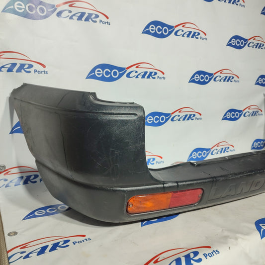 Schwarzer Kunststoff-Heckstoßfänger Land Rover Freelander 2002 ecoAG834
