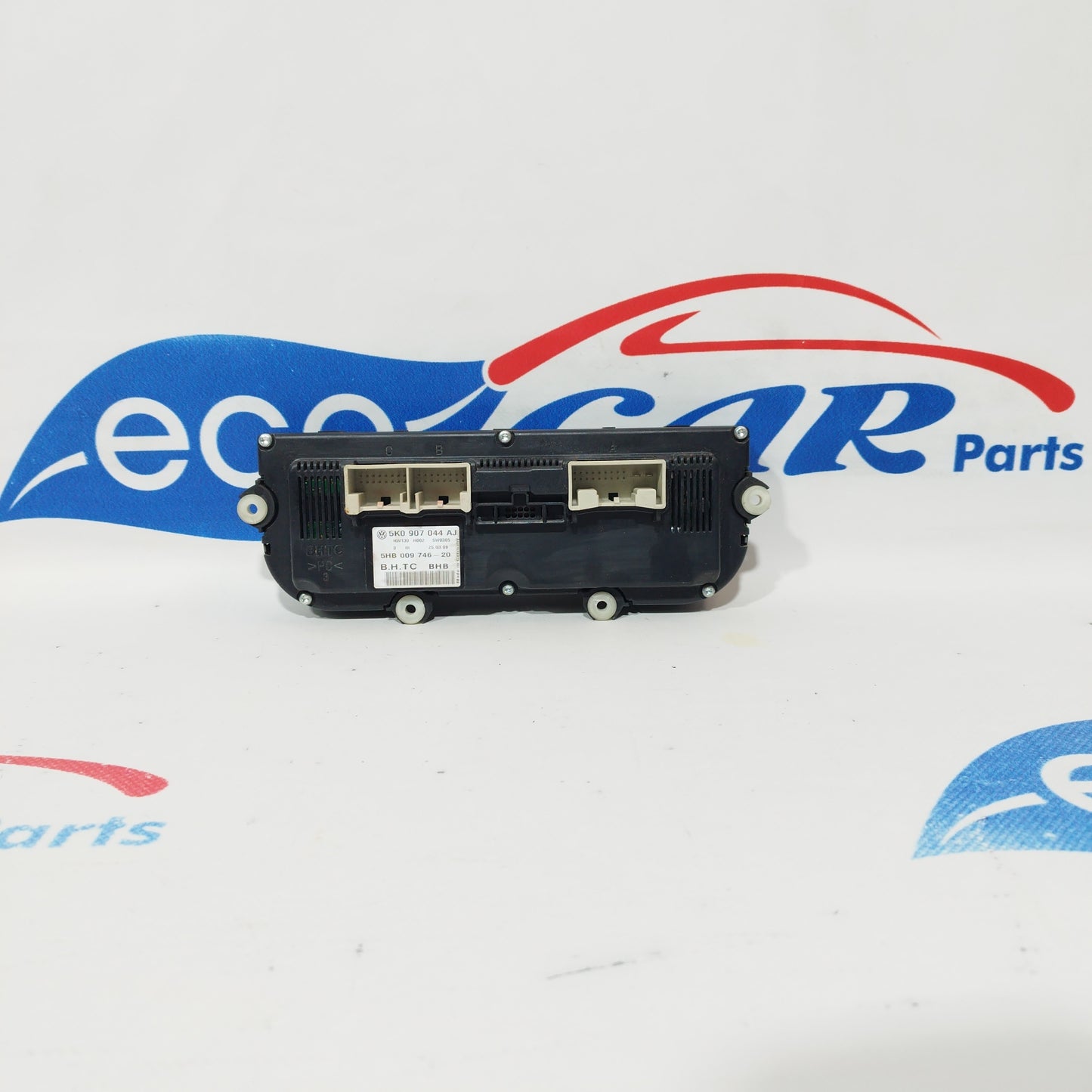 Volkswagen Golf 6 2009 digitales Klimaanlagen-Bedienfeld Code: 5k0907044aj ecoAC1523