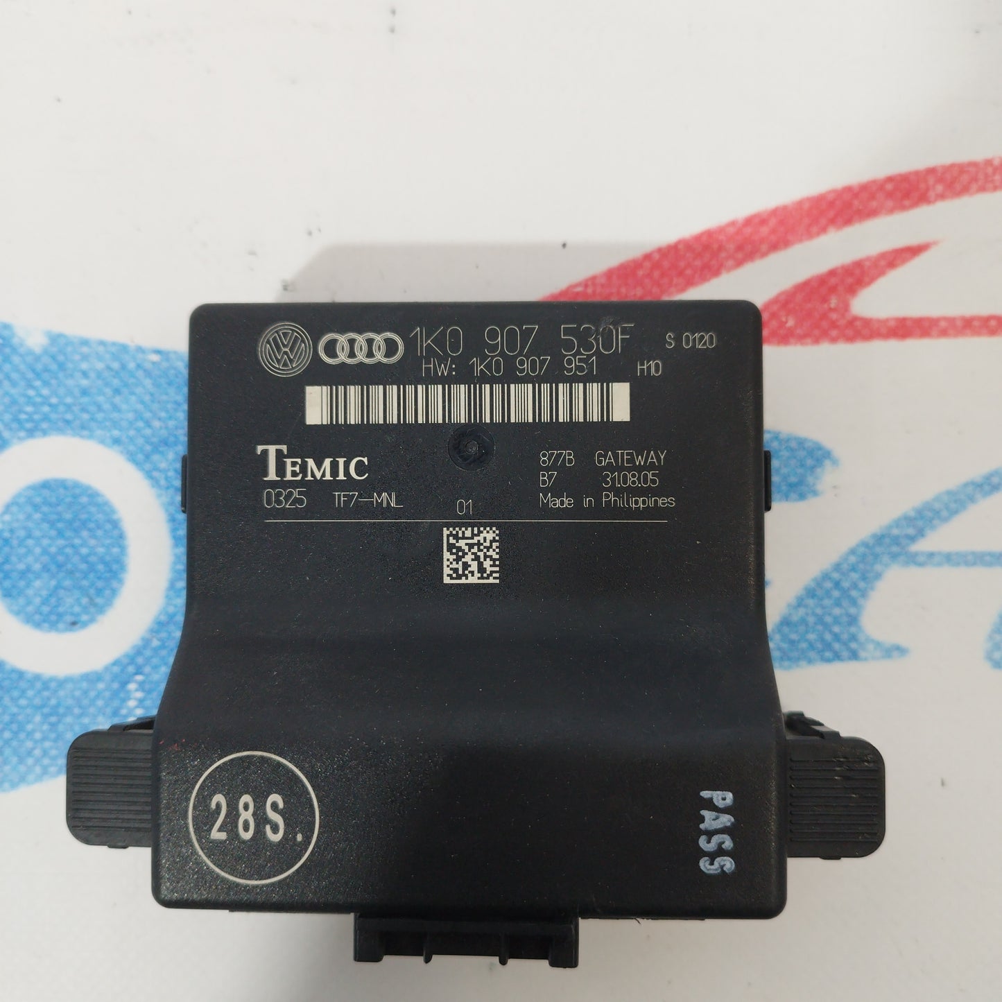 Centralina chiusura centralizzata Audi A3/Volkswagen Golf 5 2007 codice: 0907530f ecoAC1524