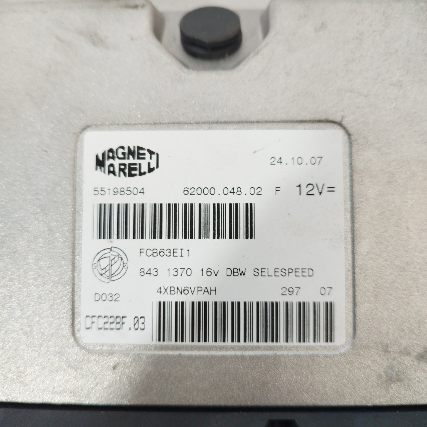 Steuergerät für Automatikgetriebe Lancia Y 2008, Code: 55198504 ecoAC1528