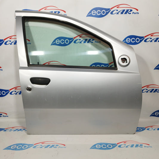 Silver gray right front door Fiat Punto 2007 ecoAC1584