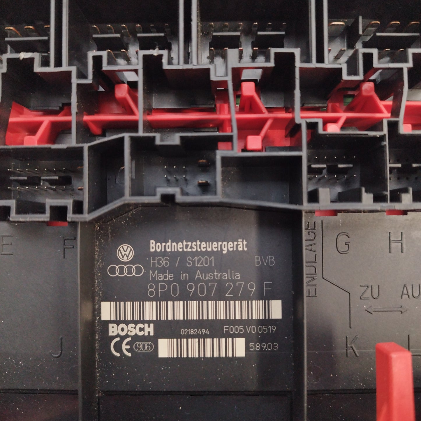 Zündanlage Audi A3 Sportback 2007 2.0 TDI 140 PS Bosch 0281011905 ecoAC1615