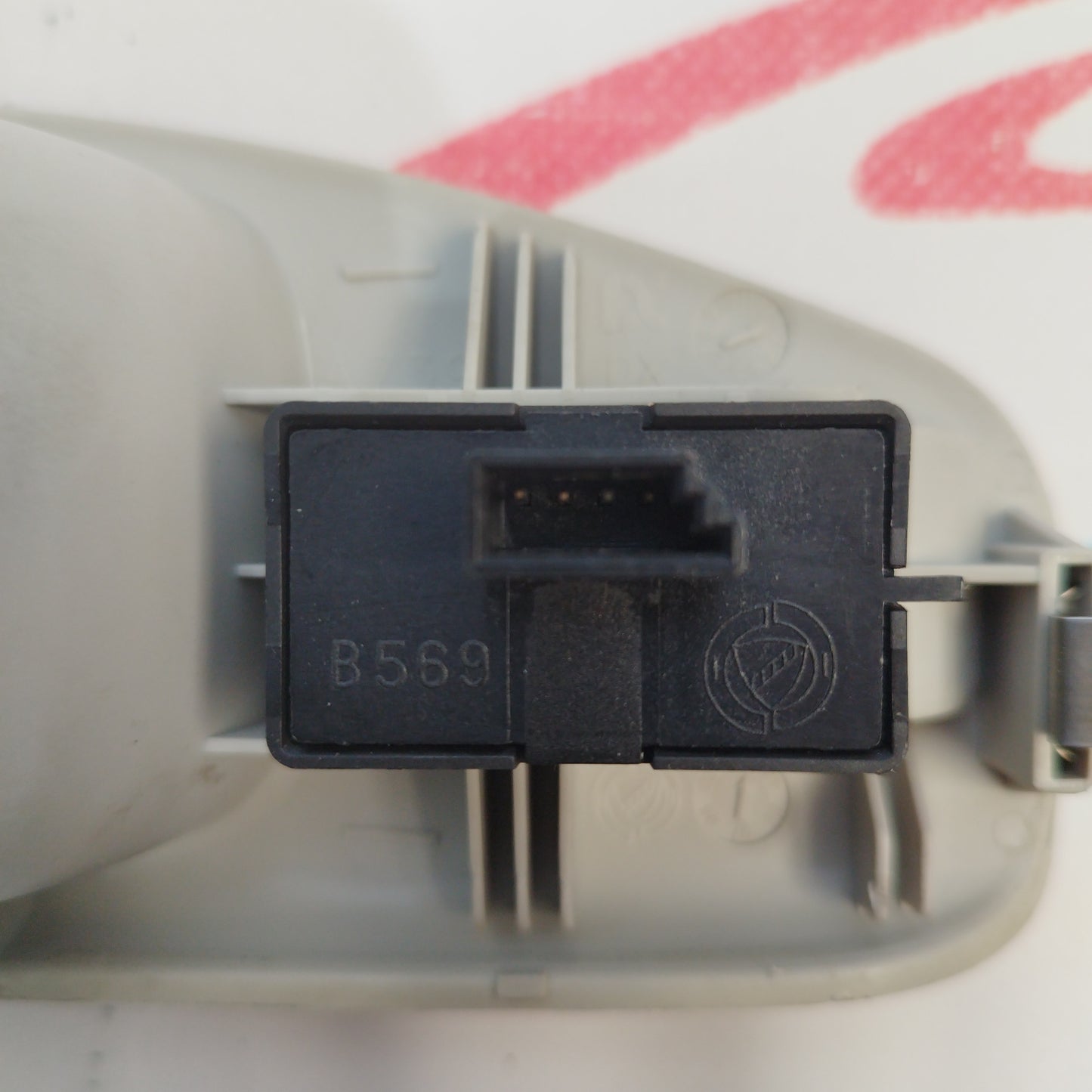 Rear right button panel beige Fiat Idea/Lancia Musa 2010 ecoAC1618