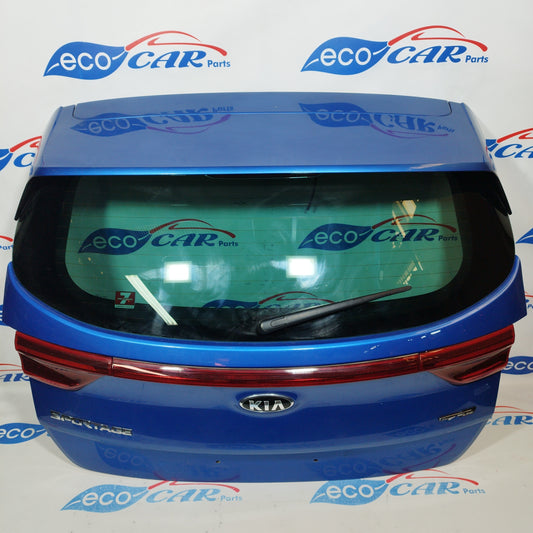 Blaue Flammenheckklappe Kia Sportage GT-Line 2018 ecoAC1625