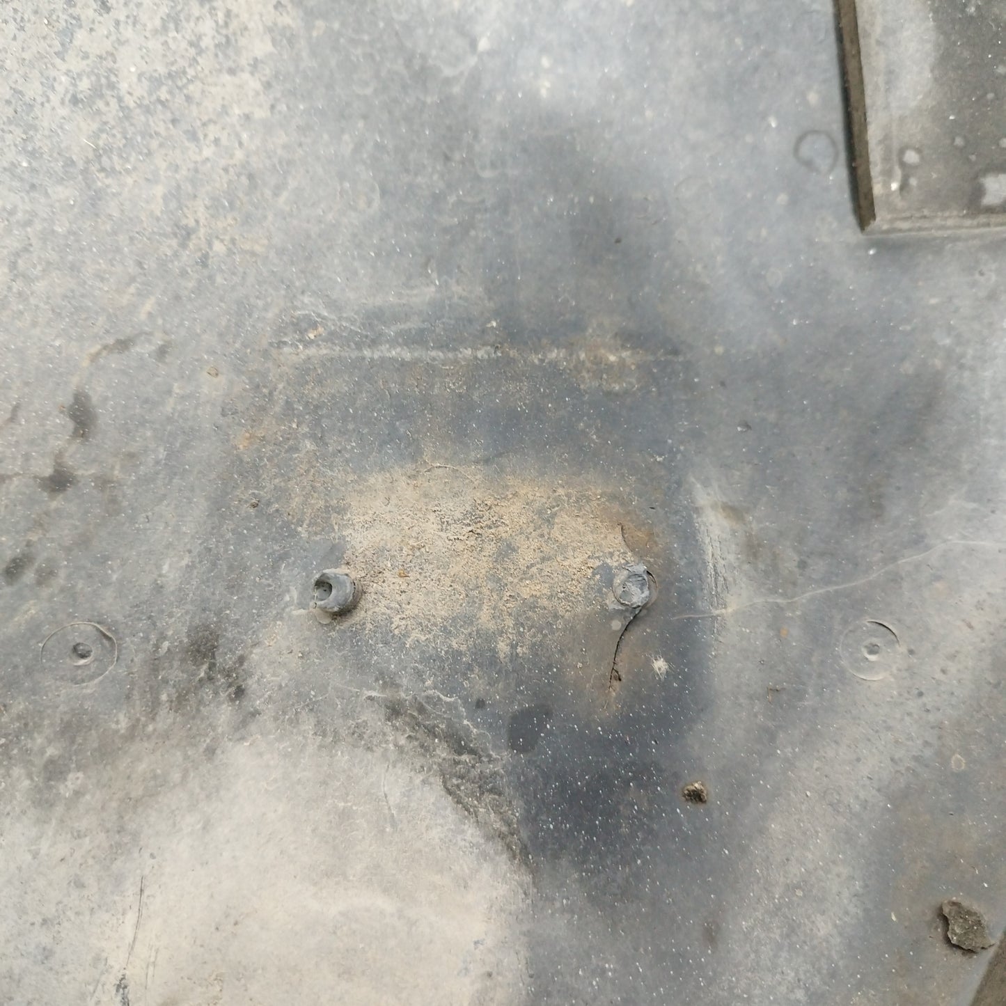 Black rear bumper Fiat Panda climbing 2010 code 735360728 ecoAC1626