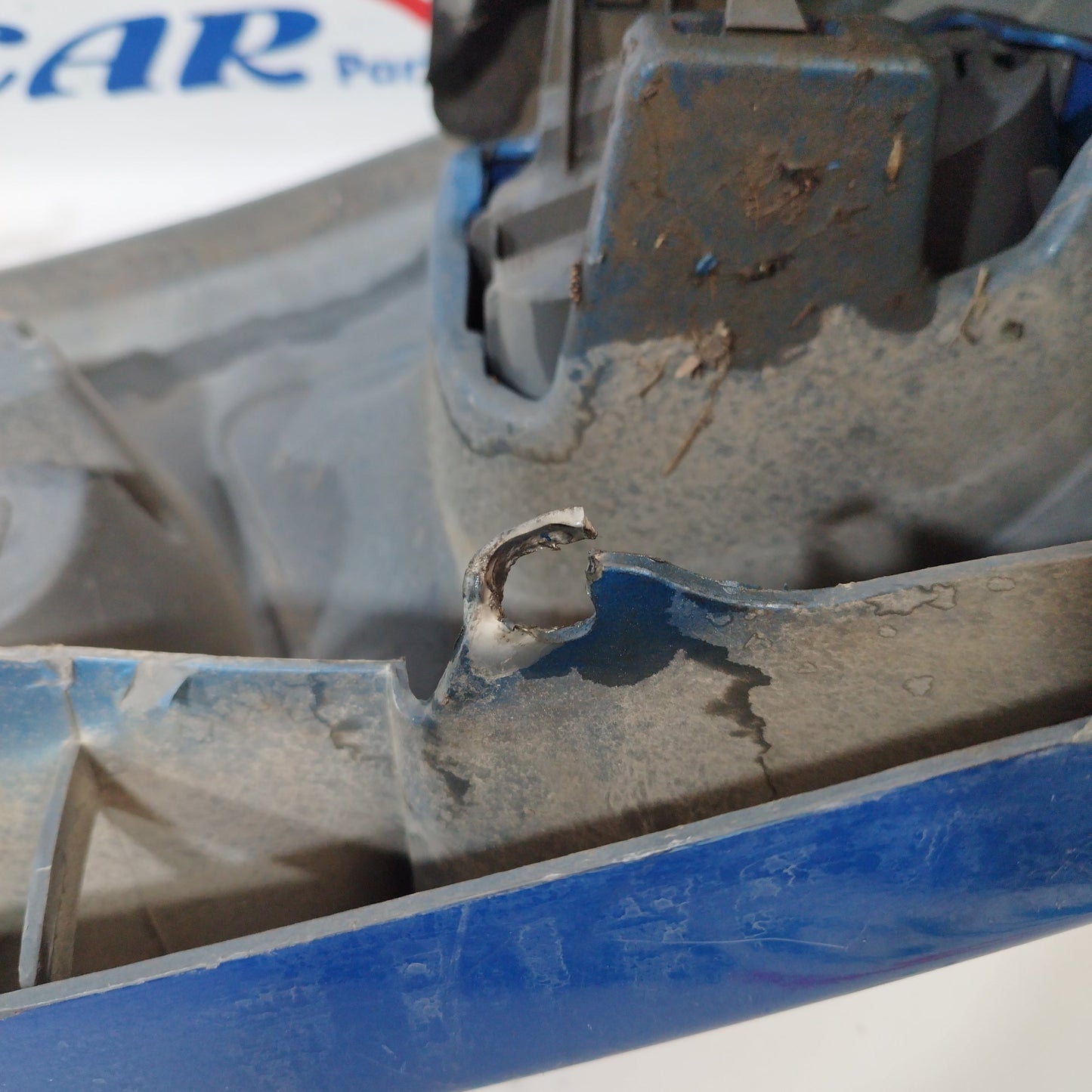 Electric blue front bumper Nissan Micra k11 2002 ecoAC1677