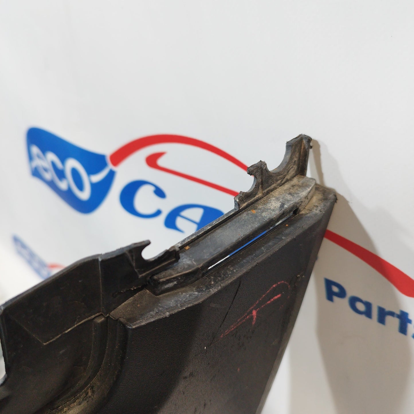 Schwarzer Kunststoff-Frontstoßfänger Jeep Renegade 2017 Code 07355985940e ecoAC1678