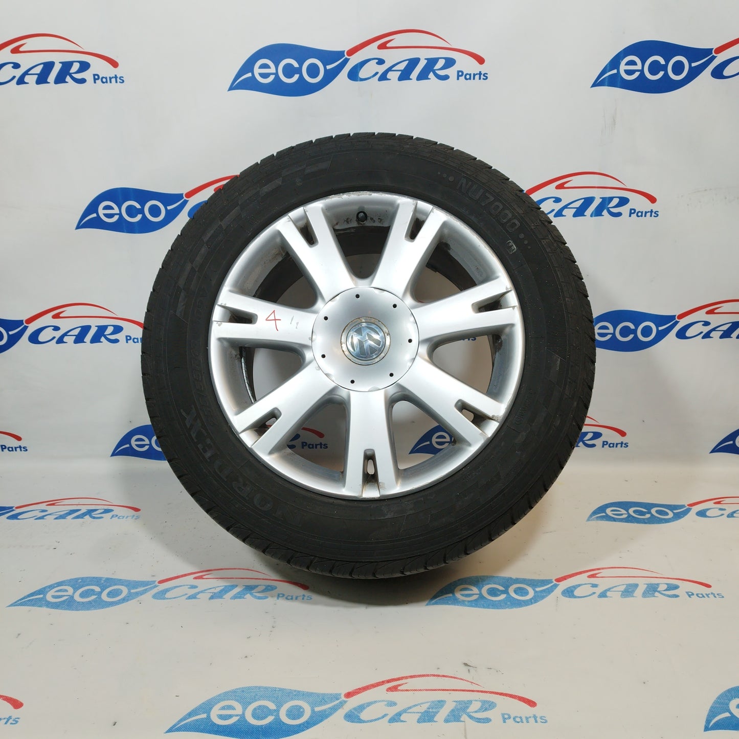 Cerchi in lega da 18 con gomme Volkswagen Touareg 2005 ecoAC1697