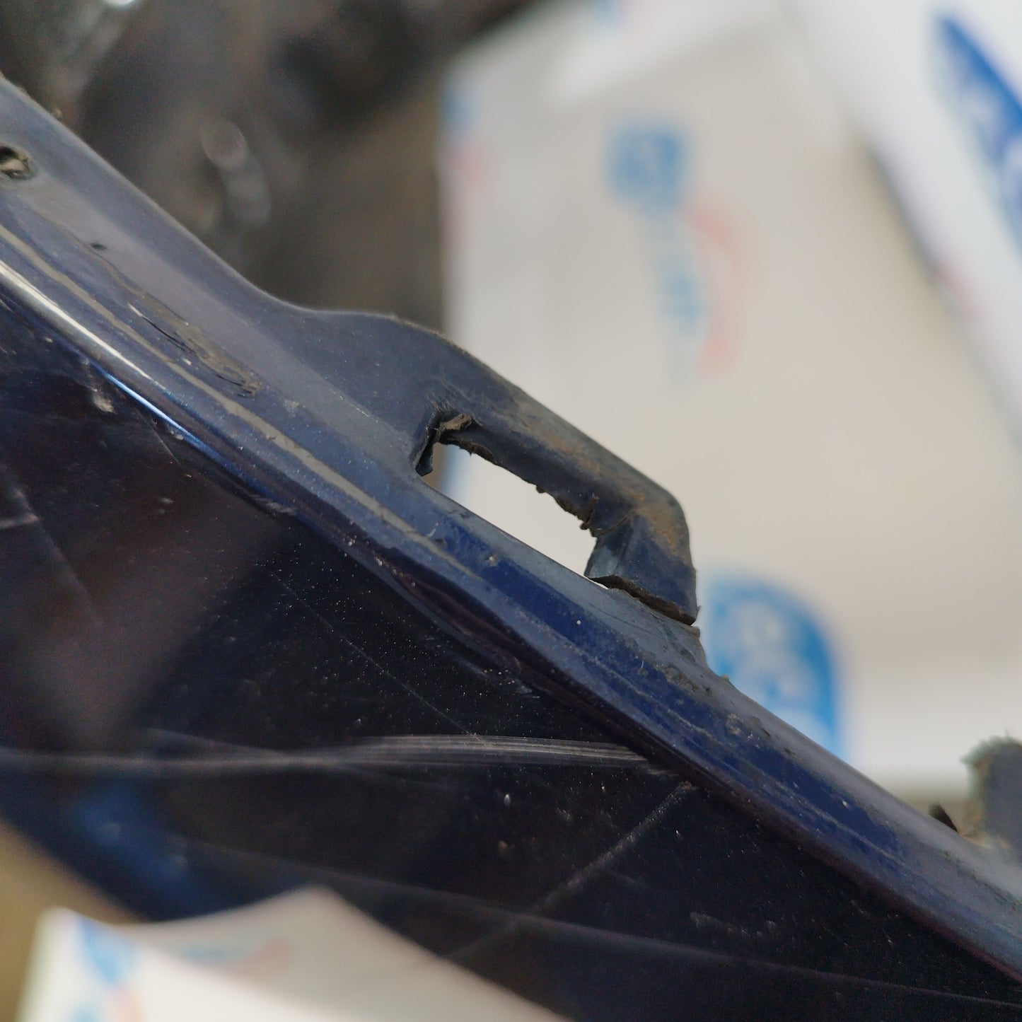 Midnight blue front bumper Fiat Croma 2012 code 735445876 ecoAC1744