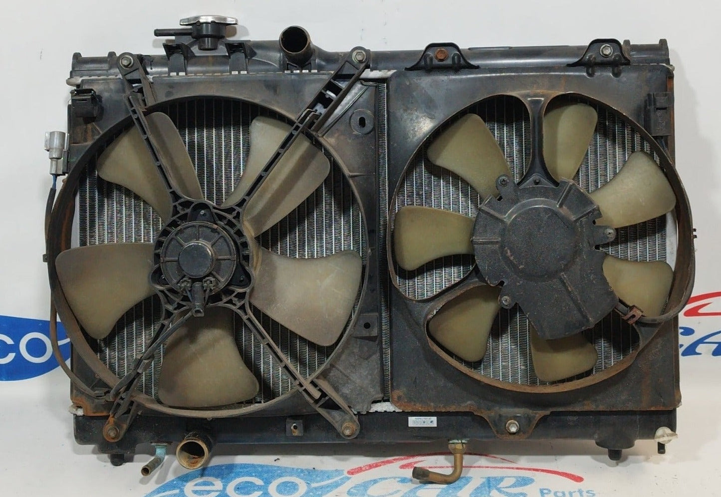 Water radiator complete with fan Toyota Celica 1998 1.8 b ecoAC1807