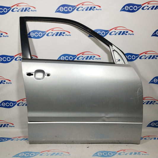 Silver gray right front door Suzuki Grand Vitara 2008 ecoAC1931