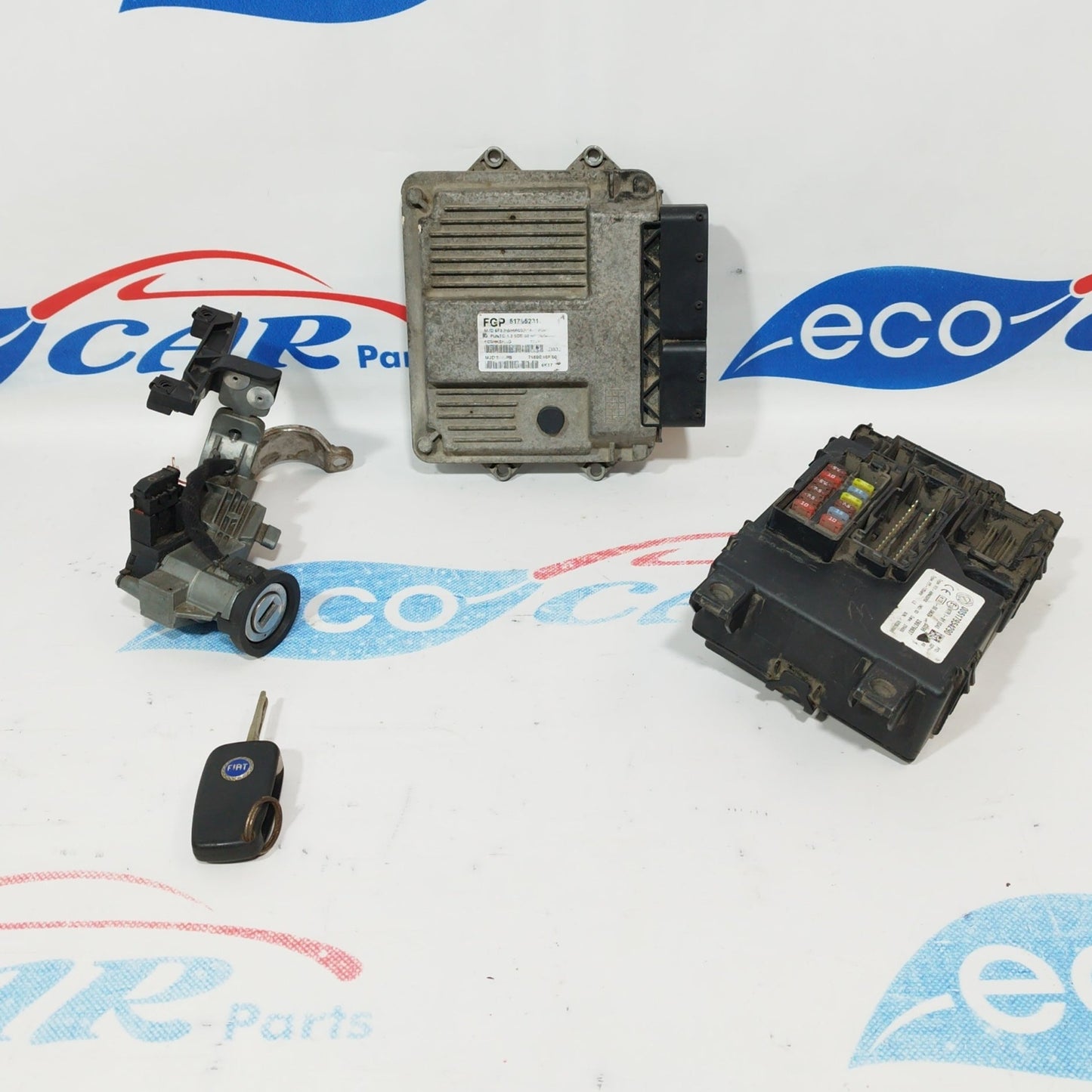 Ignition kit Fiat Grande Punto 2010 1.3 mtj 90cv code: 51795231 ecoAC1963