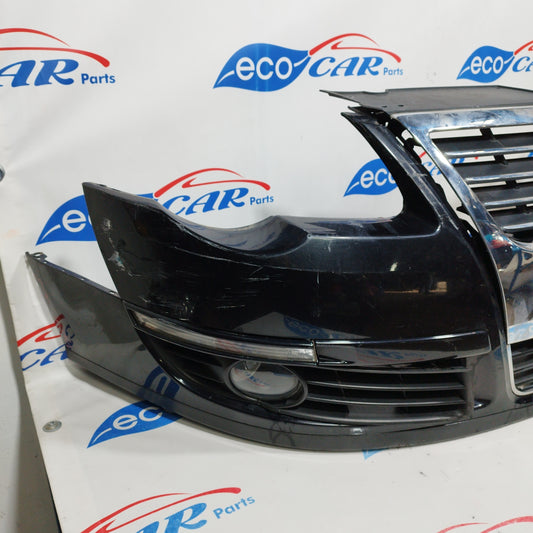 Black front bumper Volkswagen Passat 2009 ecoAC2076