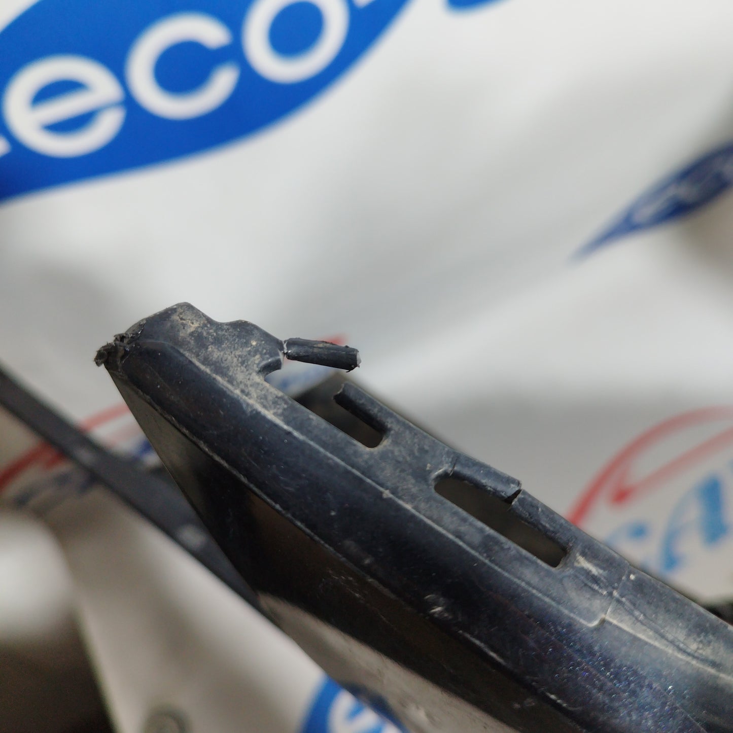 Black front bumper Volkswagen Passat 2009 ecoAC2076