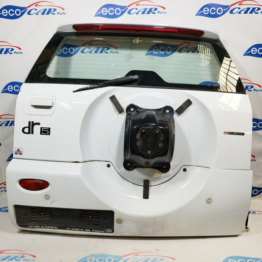 Weiße Heckklappe mit Einparkhilfe Dr5 2013 ecoAC2079