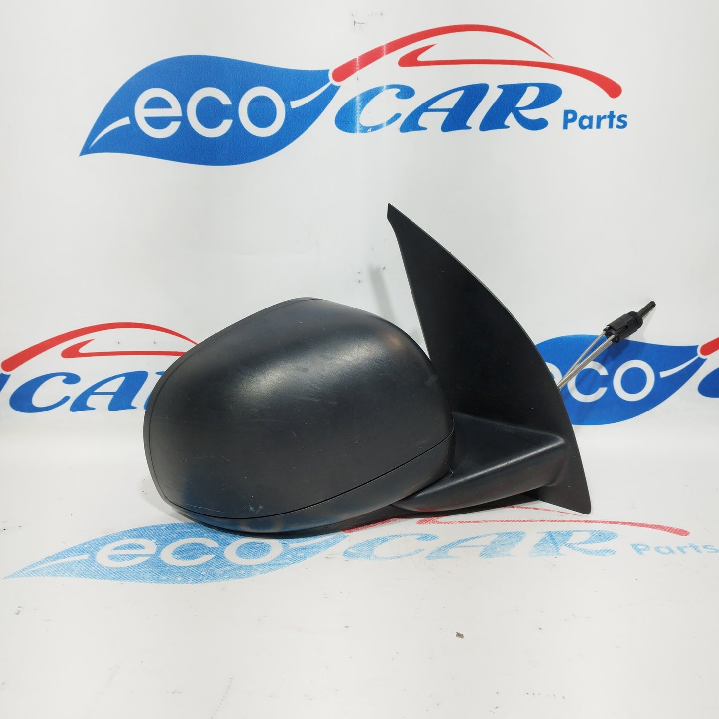 Manueller rechter Außenspiegel, schwarz, Fiat Panda, Baujahr 2010, Code: 01704811600 ecoAC2104
