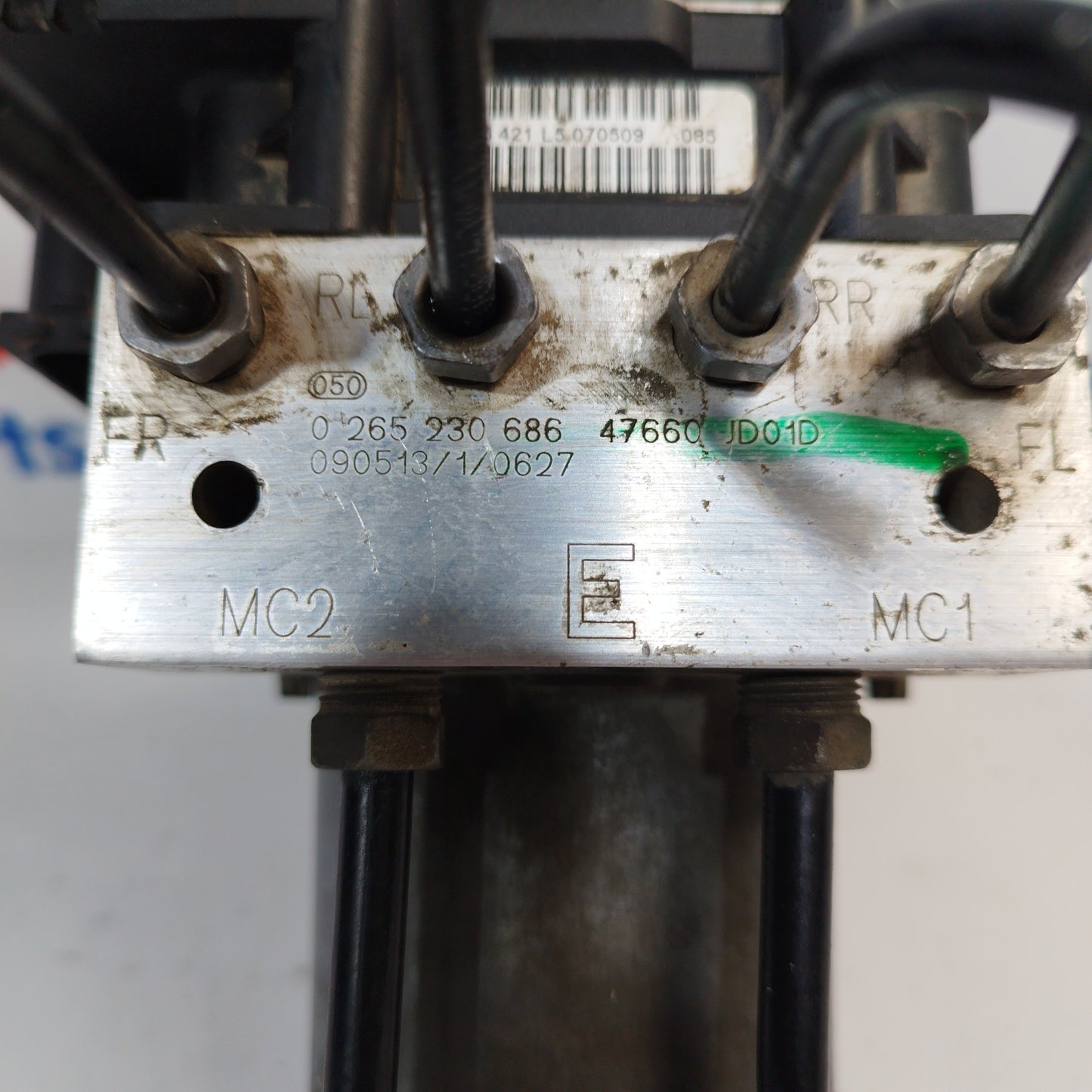 ABS Nissan Qashqai 1.5 dci 2008 bosch code: 0265230686 ecoAC2191