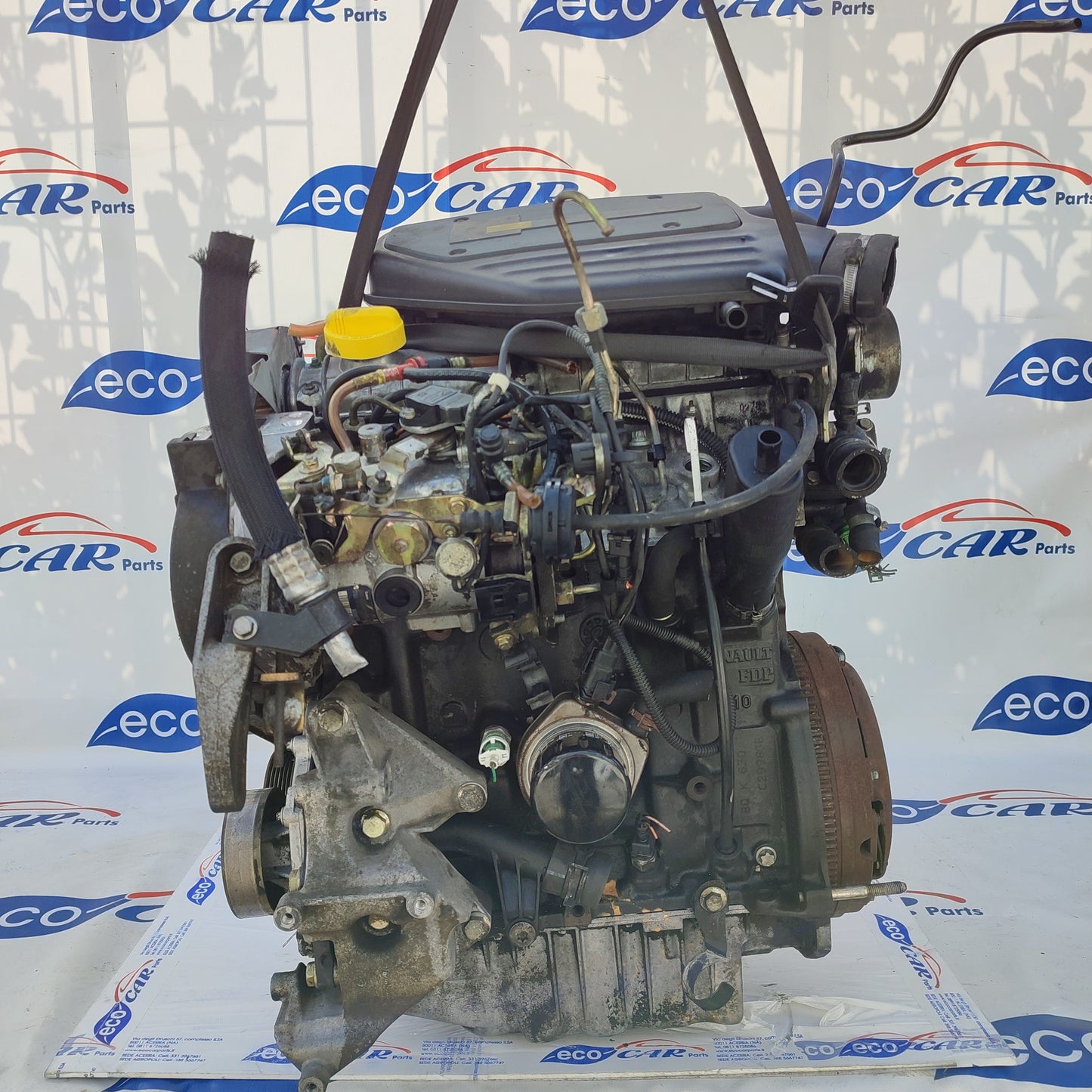 Engine Renault Kangoo 1.9 Diesel 1999 code: F8Q K630 ecoAG1046
