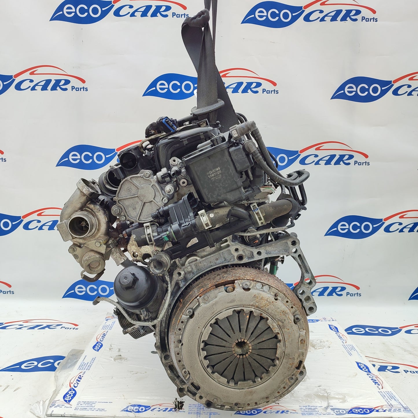 Motore Peugeot 308 1.6 HDI 2009 cod 9h01 ecoAG1049 SENZA TURBINA