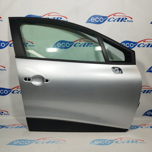 Silver gray right front door Renault Clio 2015 ecoAC2207