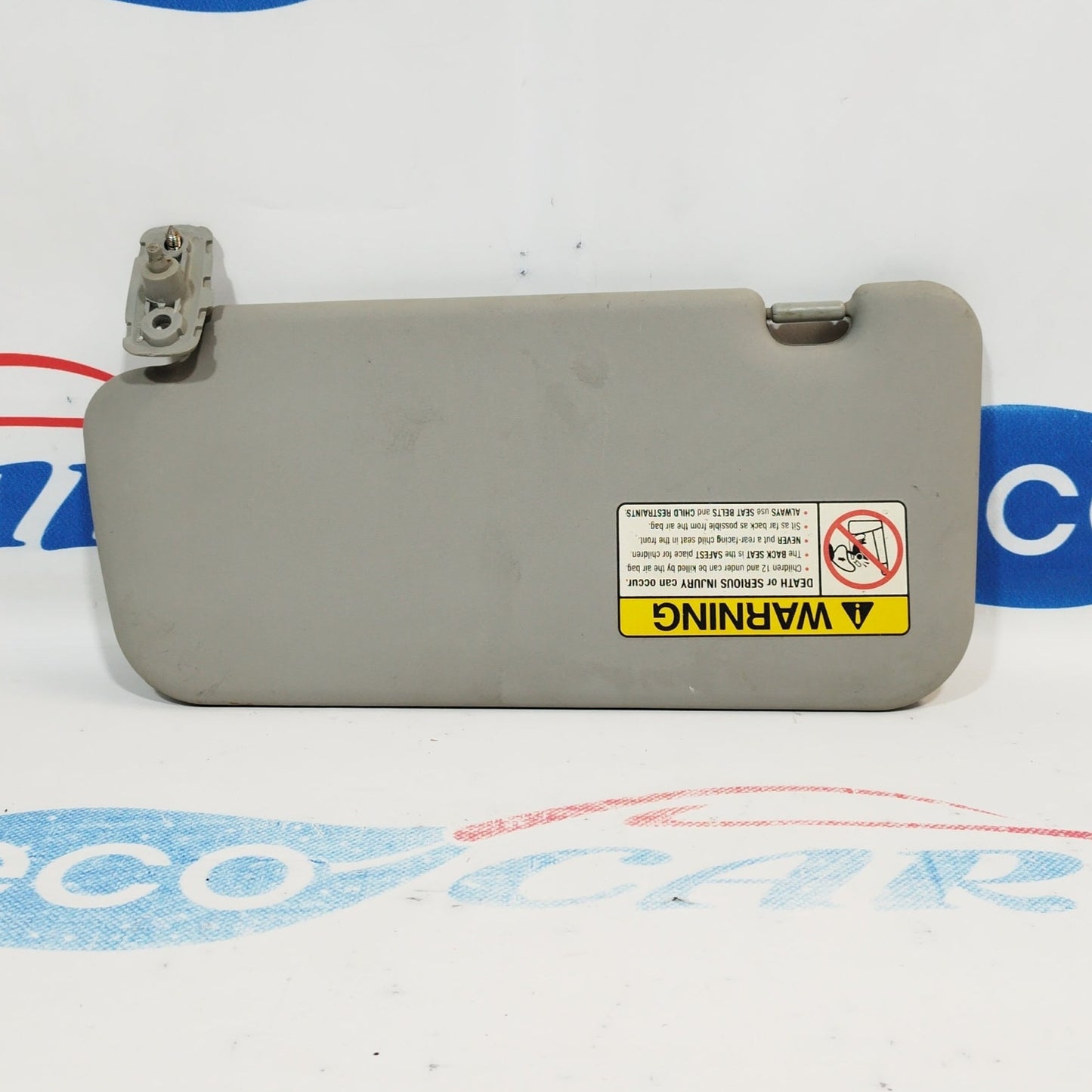 Gray right sun visor Kia Cerato 2004 ecoAC2286