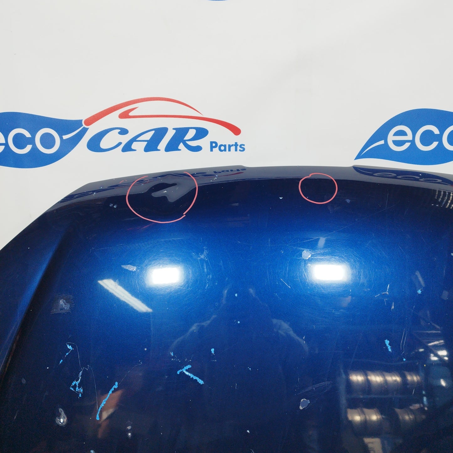 Peugeot 206 2004 ecoAC2331 midnight blue bonnet