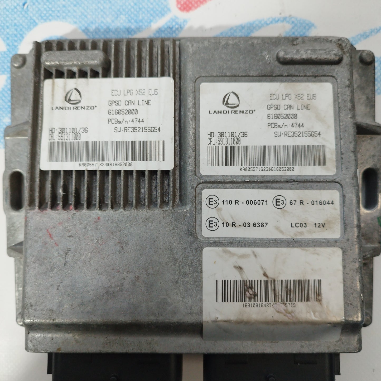 LPG control unit Landi Renzo Dacia Logan MCV 1.2 b 2014 code: 616052000 ecoAC2343