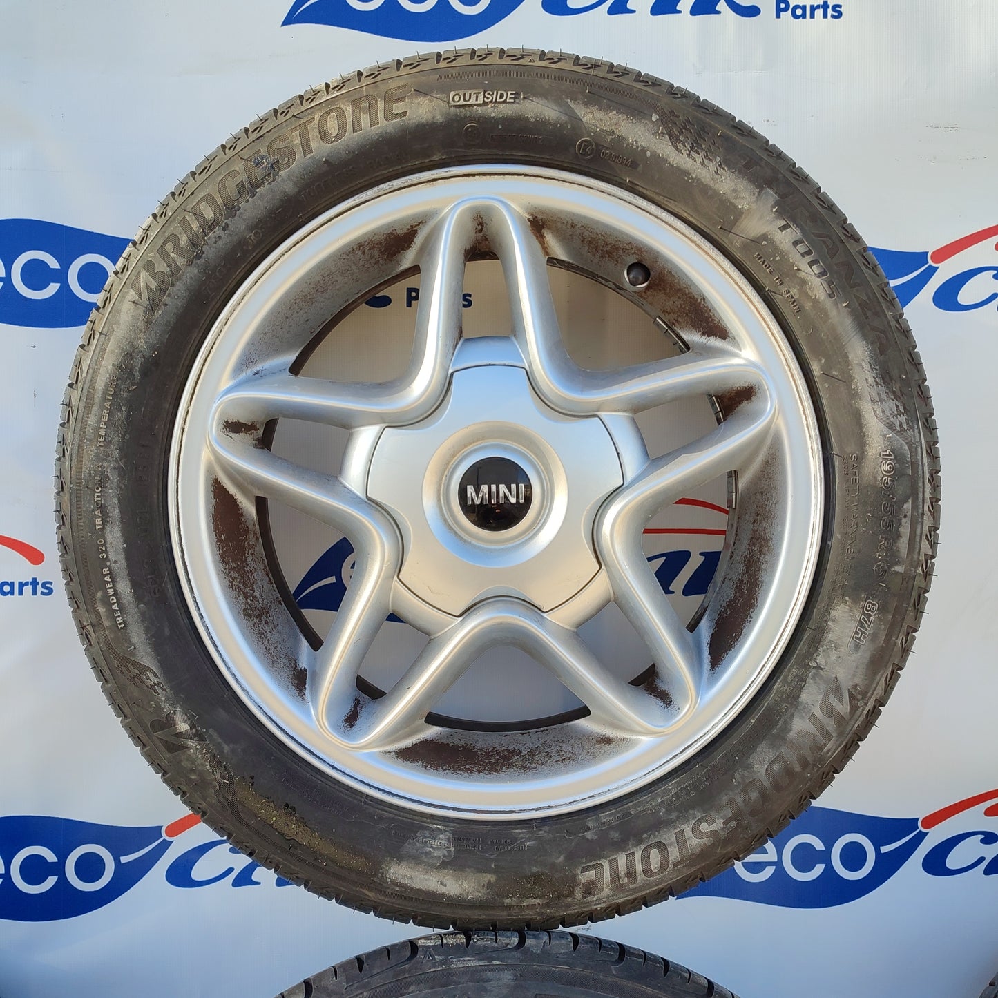 Mini Cooper R53 2006 ecoAG1091 Leichtmetallfelgen und Reifen