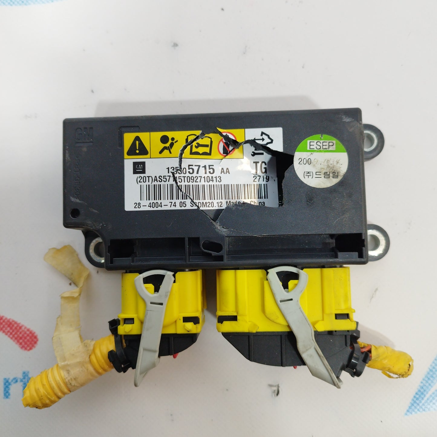 Chevrolet Spark 2009 ecoAC2363 Airbag-Kit