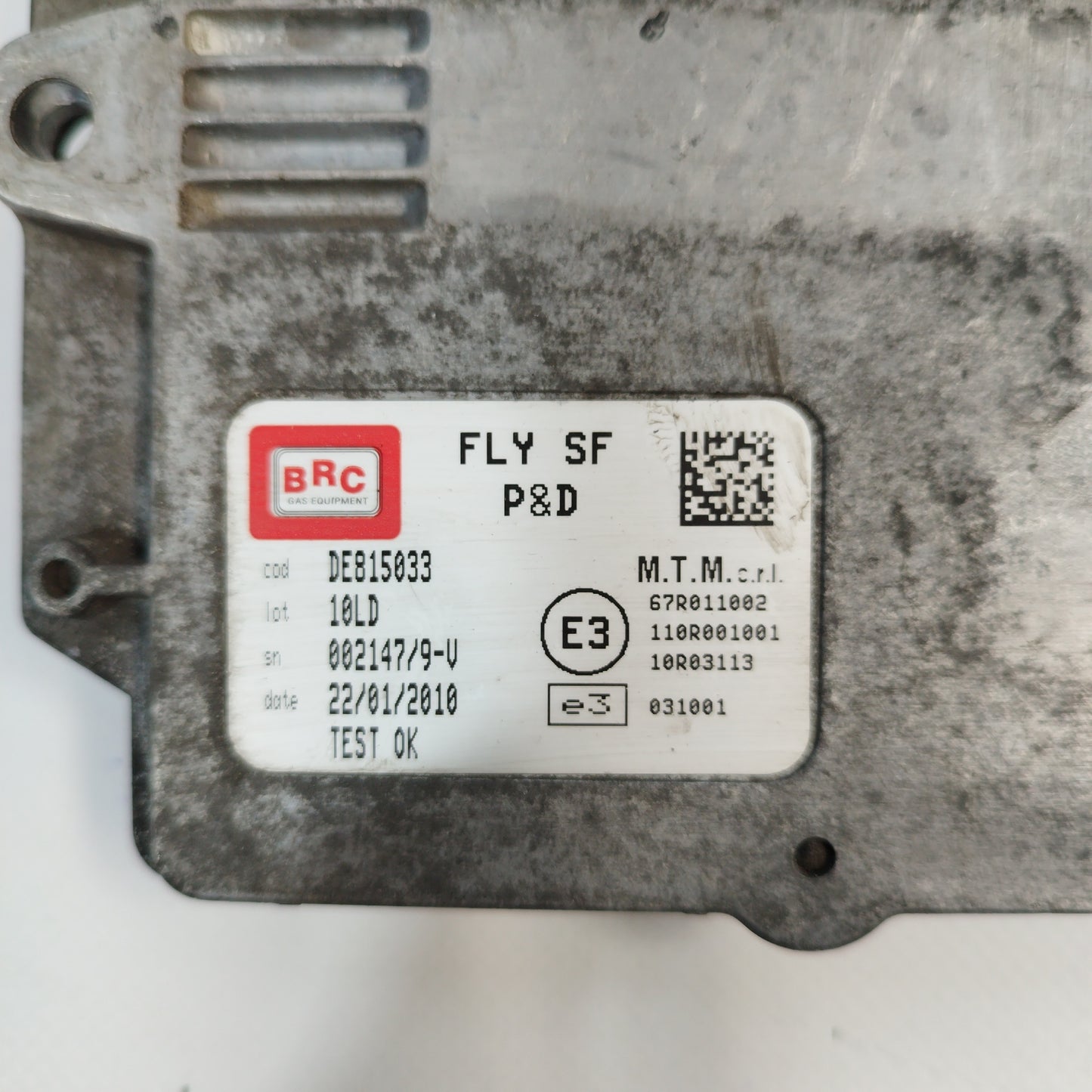 BRC-LPG-Steuergerät Chevrolet Spark 1.2B 2009, Code 67R011002, ecoAC2364