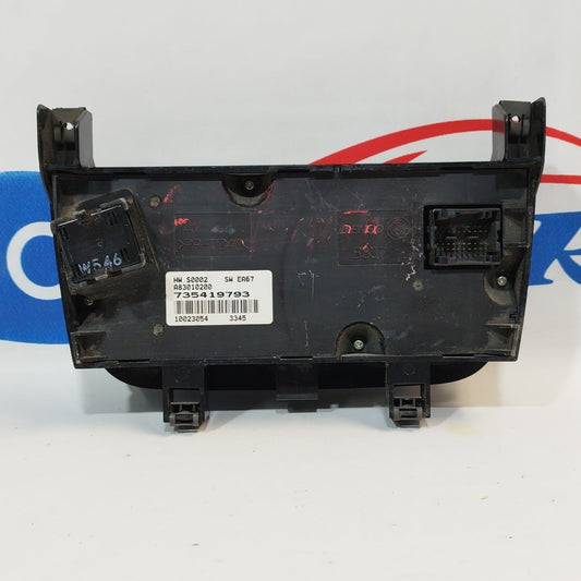 Fiat Grande Punto 2010 digitales Klimaanlagen-Bedienfeld Code 735419793 ecoAC2371