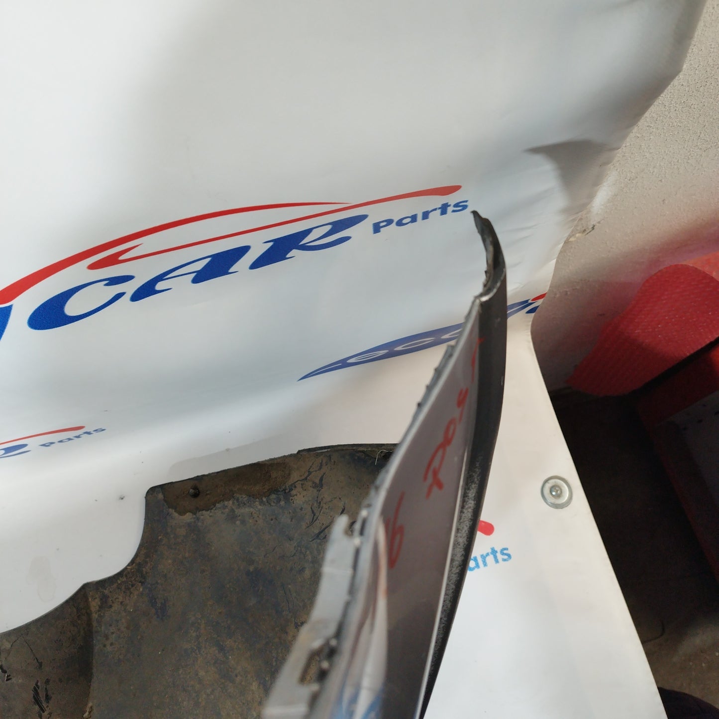 Silbergraue Heckstoßstange Fiat 16 2010 ecoAC2394