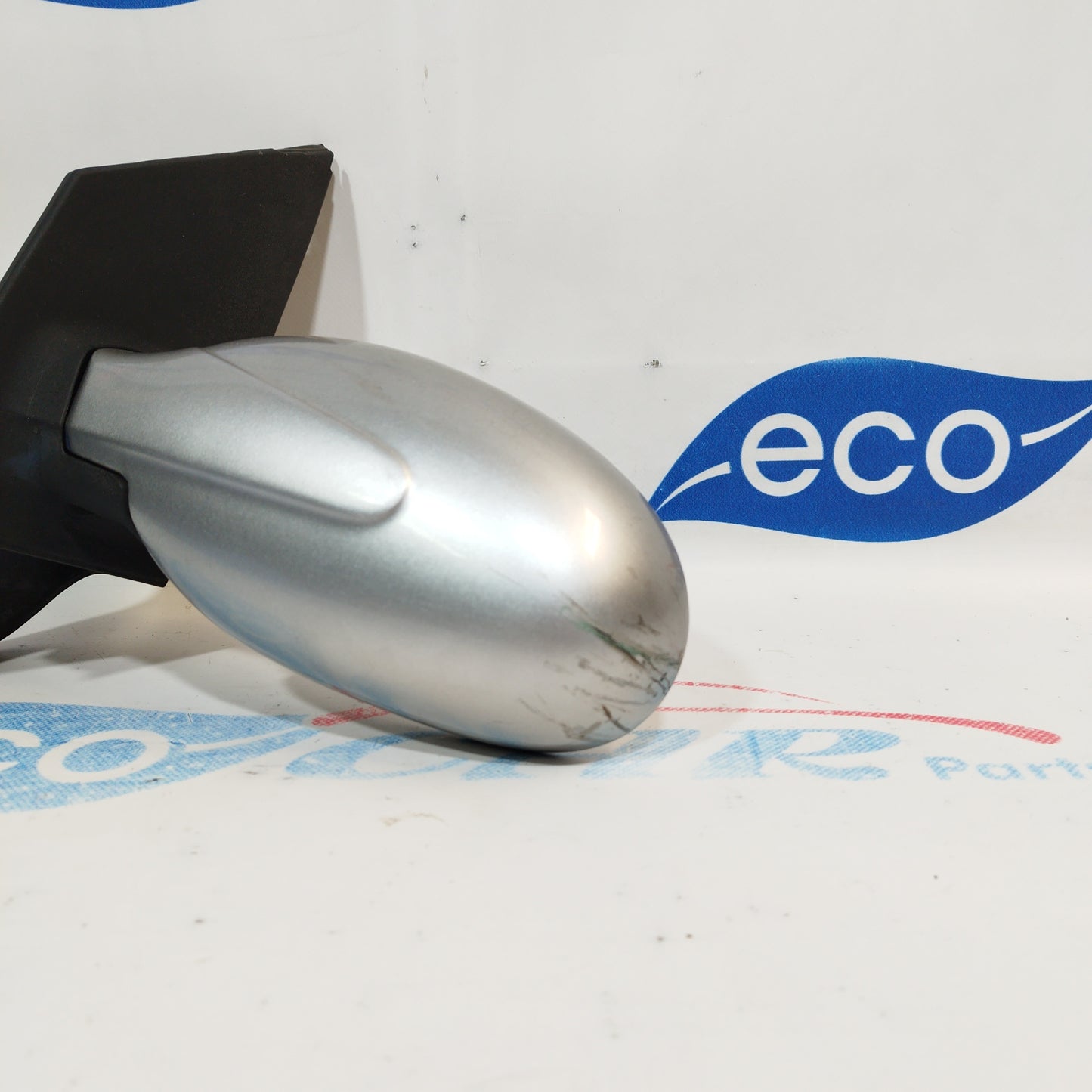 Left mirror silver gray manual Smart Fortwo 450 2004 ecoAC2441