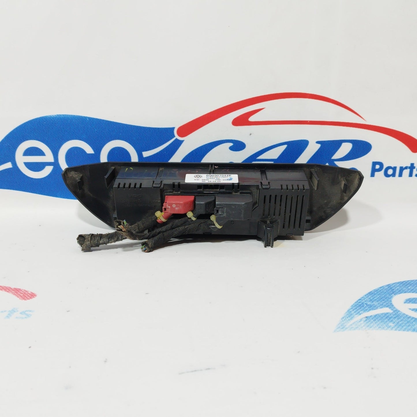 Volkswagen Polo 2007 digitales Klimaanlagen-Bedienfeld Code: 6q0907044E ecoAC2466