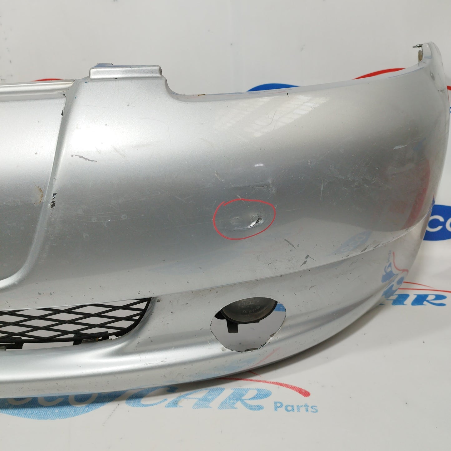 Silver gray front bumper Toyota Yaris 2002 ecoAC2496
