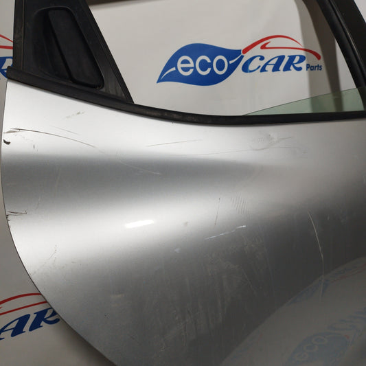 Silver gray right rear door Renault Clio 2015 ecoAC2585