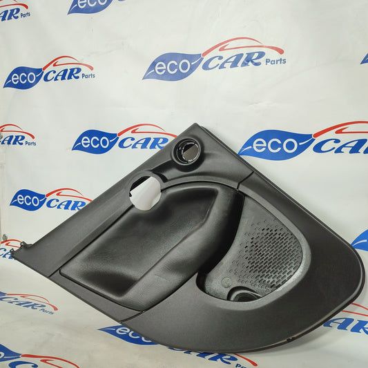 Pannello interno posteriore sx nero in pelle 500x ecoAG1131