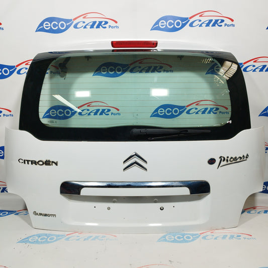 Weiße Heckklappe Citroen C3 Picasso 2011 ecoAC2602