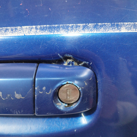 Vordere linke Tür blauer Fiat Panda 100 PS ecoAC2692