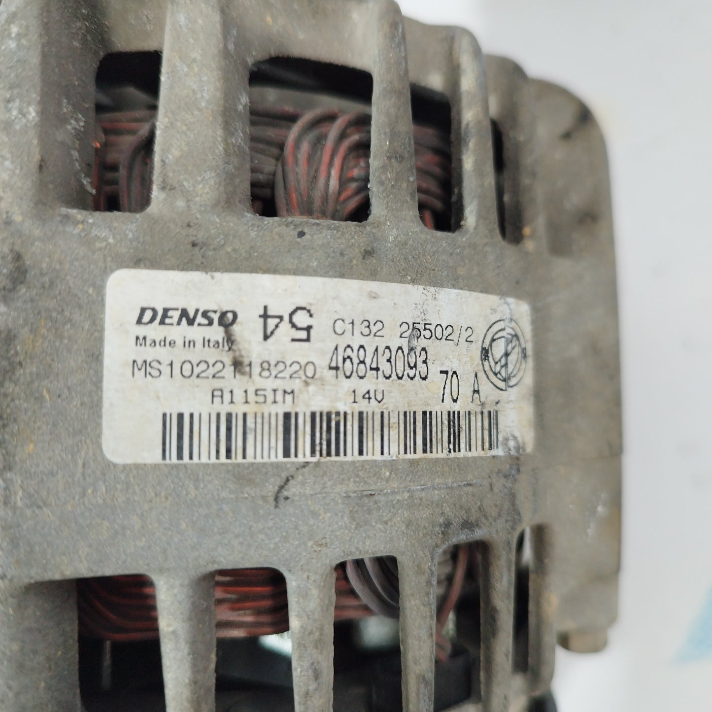 Alternatore Fiat 600 1.1 b 2005 codice 46843093 ecoAC2740