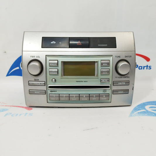 Toyota Corolla Verso 2007 car radio code 86120-0f010 ecoAC2754