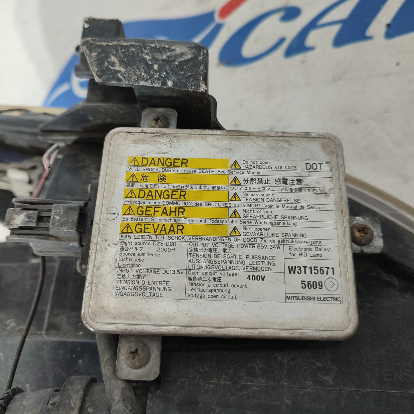 Fanale anteriore dx xenon Mazda 5 2006 ecoAG1183