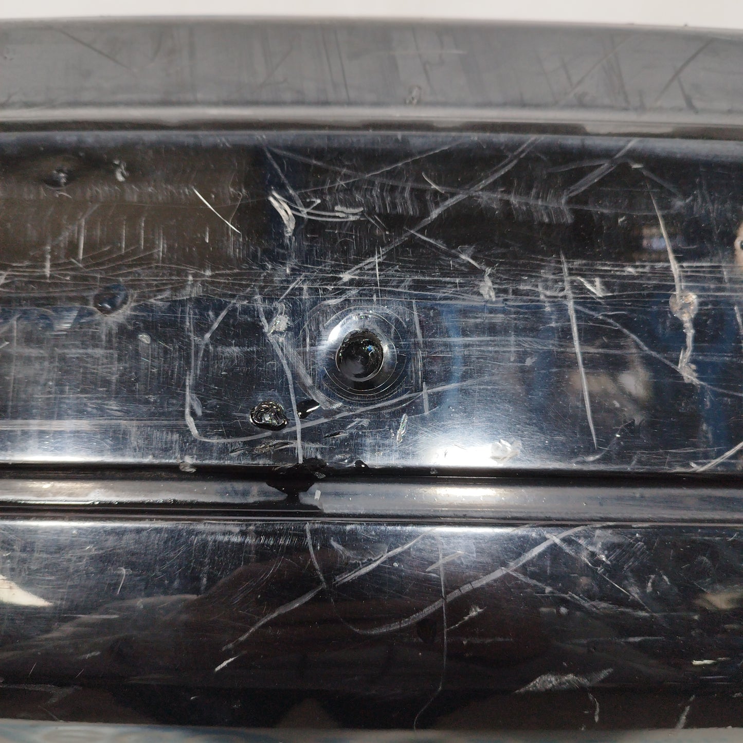 Black rear bumper Fiat Idea 2006 ecoAC2885