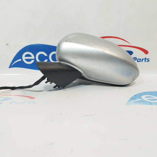 Left mirror silver gray Opel Corsa D 2010 3 wires ecoAC2888